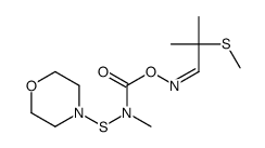 [(E)-(2-methyl-2-methylsulfanylpropylidene)amino] N-methyl-N-morpholin-4-ylsulfanylcarbamate Structure