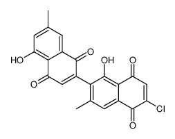 2'-Chlordiospyrin结构式