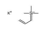 potassium,trimethyl(prop-2-enyl)silane Structure