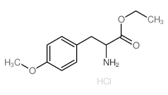 ethyl 2-amino-3-(4-methoxyphenyl)propanoate Structure