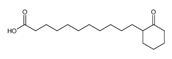 11-[2-Oxo-cyclohexyl]-undecansaeure-(1) Structure