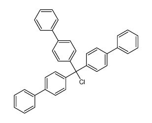 1-[chloro-bis(4-phenylphenyl)methyl]-4-phenylbenzene Structure