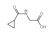 [(环丙基羰基)氨基]乙酸结构式