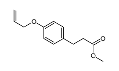 METHYL 3-(4-(ALLYLOXY)PHENYL)PROPANOATE Structure