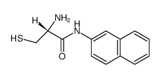 cysteine-beta-naphthylamide structure