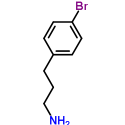 3-(4-溴苯基)丙-1-胺结构式