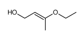(E)-3-ethoxybut-2-en-1-ol结构式