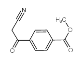 4-(氰基乙酰)苯甲酸甲酯结构式
