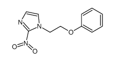 1-(2-phenoxyethyl)-2-nitroimidazole结构式