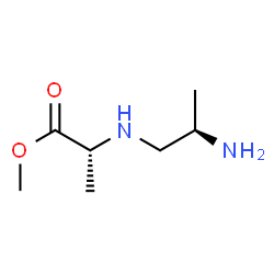 D-Alanine, N-(2-aminopropyl)-, methyl ester, (R)- (9CI) structure