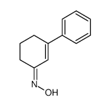 (Z)-5,6-dihydro-[1,1'-biphenyl]-3(4H)-one oxime结构式