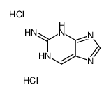 7H-purin-2-amine,dihydrochloride Structure