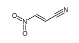 3-nitroprop-2-enenitrile结构式