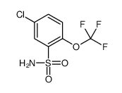 5-chloro-2-(trifluoromethoxy)benzenesulfonamide Structure