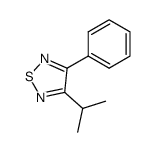 3-phenyl-4-isopropyl-1,2,5-thiadiazole结构式