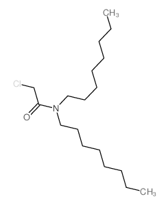 2-chloro-N,N-dioctyl-acetamide Structure