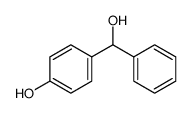 α-(p-hydroxyphenyl)-α-phenylmethanol结构式