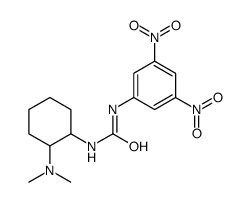 1-[(1R,2R)-2-(dimethylamino)cyclohexyl]-3-(3,5-dinitrophenyl)urea结构式