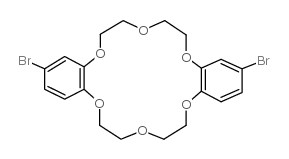 4,4’-二溴二苯并-18-冠醚-6结构式