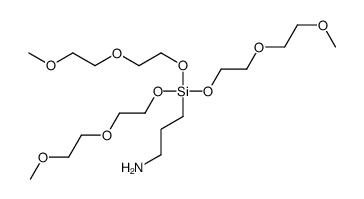 3-AMINOPROPYLTRIS(METHOXYETHOXYETHOXY)SILANE Structure