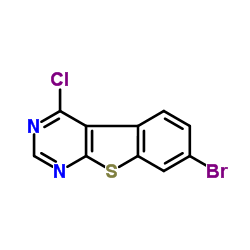 7-Bromo-4-chloro[1]benzothieno[2,3-d]pyrimidine Structure