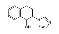 2-(1H-imidazol-1-yl)-1,2,3,4-tetrahydronaphthalen-1-ol结构式