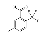 5-METHYL-2-(TRIFLUOROMETHYL)BENZOYL CHLORIDE Structure