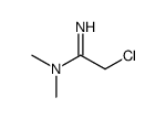 2-chloro-N,N-dimethylethanimidamide结构式