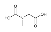 Glycine, N-carboxy-N-methyl结构式