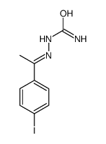 [1-(4-iodophenyl)ethylideneamino]urea Structure