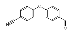 4-(4-Formylphenoxy)benzonitrile Structure