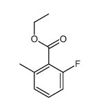 2-氟-6-甲基苯甲酸乙酯结构式