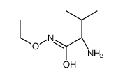 (2S)-2-amino-N-ethoxy-3-methylbutanamide结构式