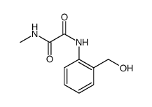 Ethanediamide, N1-[2-(hydroxymethyl)phenyl]-N2-methyl Structure