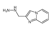 1-((H-咪唑并[1,2-a]吡啶-2-基)甲基)肼结构式