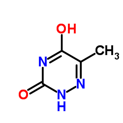 6-氮杂胸腺嘧啶结构式