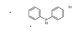 (diphenylphosphino)dimethylindium Structure