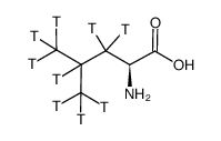 l-[3,4,5-3h(n)]-亮氨酸结构式