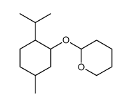 2-(5-methyl-2-propan-2-ylcyclohexyl)oxyoxane Structure