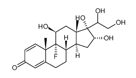 triamcinolone结构式