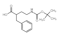 alpha-[2-[[(1,1-二甲基乙氧基)羰基]氨基]乙基]苯丙酸结构式