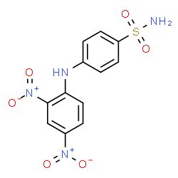 4-[(2,4-Dinitrophenyl)amino]benzenesulfonamide结构式