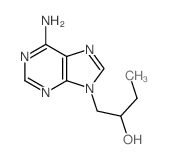 9H-Purine-9-ethanol,6-amino-a-ethyl-结构式