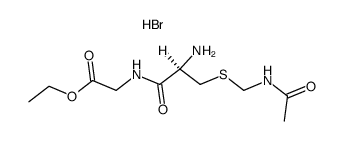 H-Cys(Acm)-Gly-OEt*HBr结构式