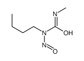 1-butyl-3-methyl-1-nitrosourea Structure