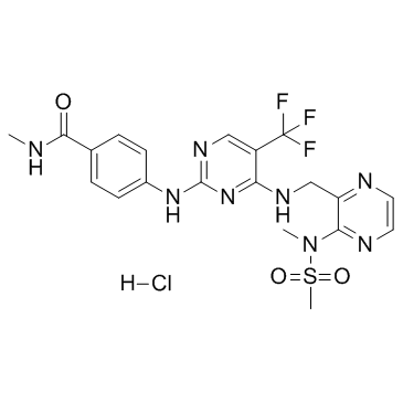 盐酸Defactinib结构式