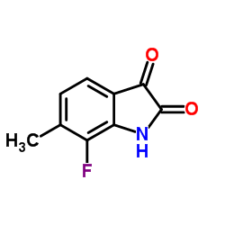 7-氟-6-甲基靛红结构式