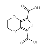 2,5-二羧酸-3,4-乙撑二氧噻吩结构式