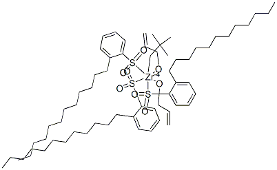 十二烷基苯磺酸锆络合物结构式
