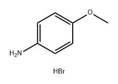 4-Methoxy-Phenylammonium bromide Structure